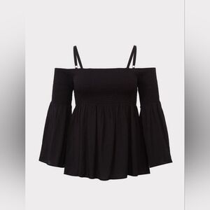 Torrid  Cold Shoulder Blouse